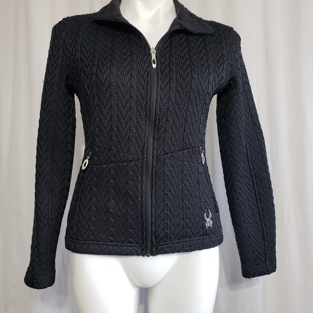 🕷Spyder🕷Core🕷Cable Sweater/Jacket